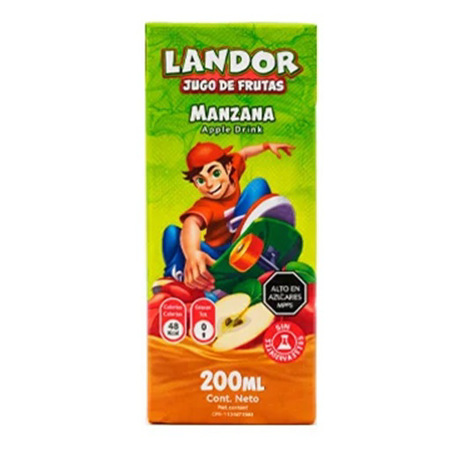 Imagen de Jugo De Manzana Landor 200ml