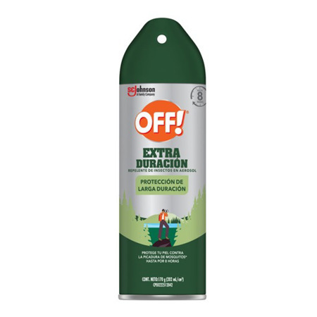 Imagen de Repelente En Aerosol Off! Extra Duracion 170g