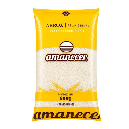 Imagen de Arroz Blanco Amanecer Tradicional 900g