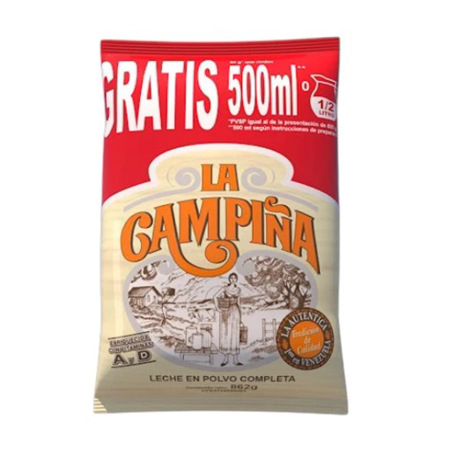 Imagen de Leche Completa La Campiña 862g