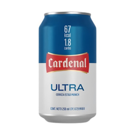 Imagen de Cerveza Cardenal Ultra Lata 250ml