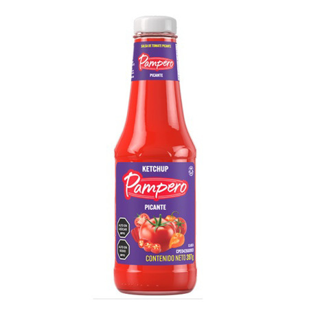 Imagen de Ketchup Pampero Picante 397g