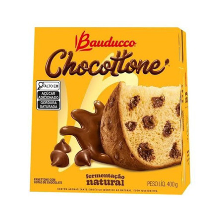 Imagen de Panettone Bauducco Gotas 400g